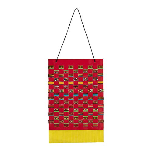 KENTE WEAVING MAT SIGN CK-12 - Craft Kits - 12 Pieces