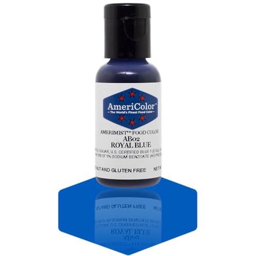 AmeriColor AmeriMist Royal Blue Airbrush Food Color, .65 oz
