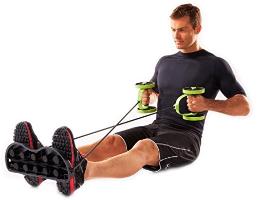 Treinador de exercícios musculares da Jungle Sport Ab Roller Pro Carver; treinador principal (com gu