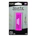 Nite Ize Original Gear Tie, Reusable Rubber Twist Tie, Made in the USA, 3-Inch, Neon Pink, 4 Pack