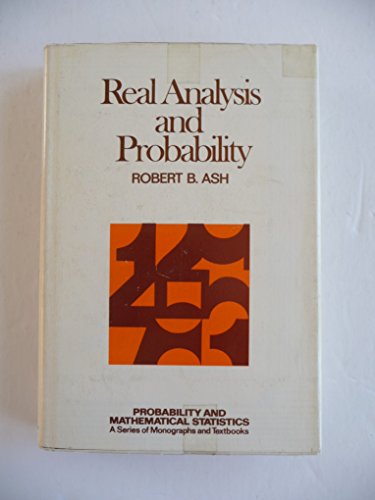 Real Analysis and Probability 0120652013 Book Cover