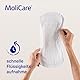 MoliCare lady Pad 5 Tropfen Extra lange Inkontinenzeinlage für Frauen mit mittlerer Blasenschwäche, Schutz in der Nacht, Geruchsneutralisator, Fortschrittlicher Hautschutz, 14 Stück