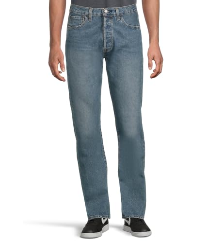 Image of Levi's Men's Mid Rise 501 Original Fit Regular Jeans