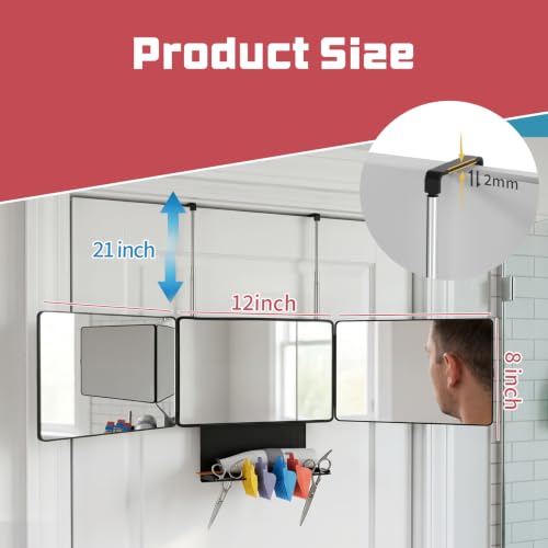 3 Way Mirror For Self Hair Cutting DROPS TO - image 8