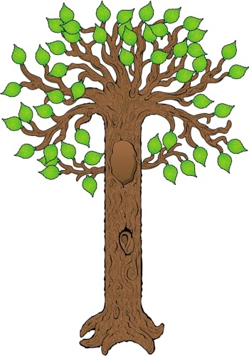 Carson Dellosa 64 pc Bundle Adjustable Tree Bulletin Board Set, Colorful Cardstock Leaf Cutouts for Name Labels, Fall Decor, Classroom, Door, and Wall Decoration Carson Dellosa 64 pc Bundle Adjustable Tree Bulletin Board Set, Colorful Cardstock Leaf Cutouts for Name Labels, Fall Decor, Classroom, Door, and Wall Decoration