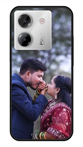 Image of NDCOM for Customised Poco M7 Pro 5G Back Cover | Compatible with Poco M7 Pro 5+G Cover | Poco M7 Pro Back Cover | DIY Personalised Photo Design | Customized Gift Custom Text Name Printed Metal Case