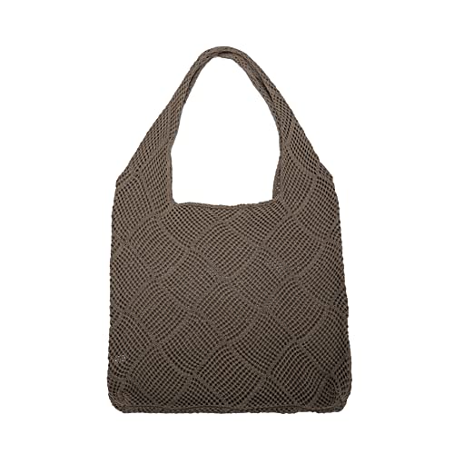 Sac à dos en tricot ajouré pour femme - Automne et hiver, café Cover