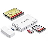 compact flash card reader walmart Tres ranuras de memoria (CF/SD/Micro SD) – sin necesidad de adaptadores de tarjeta. Compatible con tarjetas de memoria incluyendo CF (Compact Flash Tipo I, CF Elite Pro, CF PRO I, CF Turbo, CF Ultima I, Extreme CF, Extreme III CF, HS CF, Ultra II CF, UDMA 6, UDMA 7); SDHC UHS-I, SDXC UHS-I, micro SDHC UHS-I, micro SDXC UHS-I. Dos cómodos indicadores LED que muestran la actividad de conexión y transferencia de datos.
