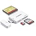 Price comparison product image KiWiBiRD USB 3.0 (3.1 Gen 1) Super-Speed Card Reader 9-in-1 for CF (UDMA), SDXC, SD, MMC, RS-MMC, SDHC, Micro SD, Micro SDXC, Micro SDHC Cards [Supports UHS-I Cards] - WHITE