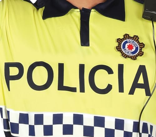 Miniatura 4 de Fiestas Guirca, S.L. Disfraz De Policía Local Para Hombre M