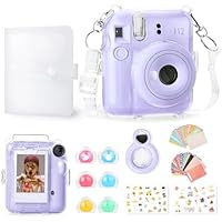 Rieibi Accesorios para Fujifilm Instax Mini 12, incluye funda