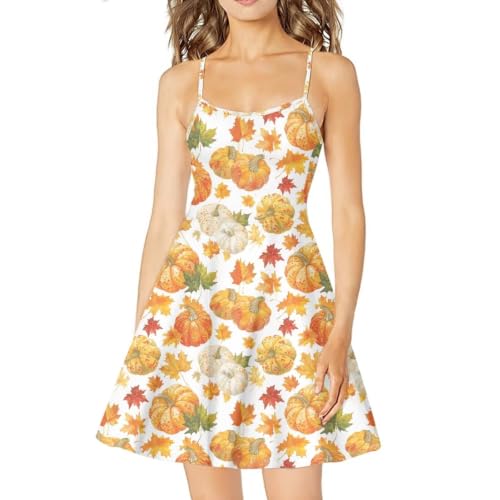 Image of Coloranimal Women's Summer Sleeveless Casual Swing Dresses with Loose Fit Beach Sundress