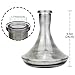 Hookah Base Flask For Alpha Modle X Simple M etc. Fits Most Hookah Black