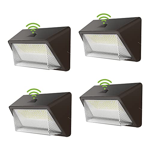 TIERONE 50W LED Wall Pack Light 4 Pack