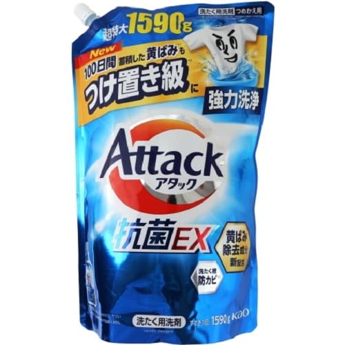 Kao Attack Antibacterial EX Refill, Extra Large, 59.0 oz (1,590 g)