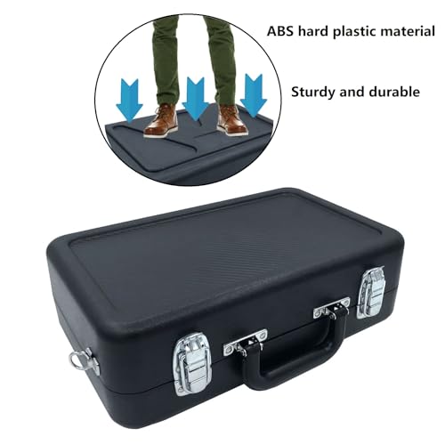 image for TUOREN Clarinet Case Sturdy ABS Plastic Portable Protective Storage Ba