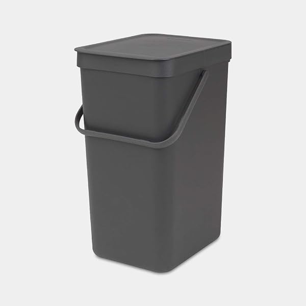 Brabantia Sort & Go 16L återvinningskärl grå