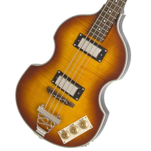 Epiphone/Viola Bass Vintage Sunburst GstH BI x[X @CI