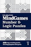 top number tim  The Times MindGames Number and Logic Puzzles Book 1 [Lingua Inglese]: 500 brain-crunching puzzles, featuring 7 popular mind games