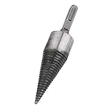 Shenyitool Hardwaretools Anzünden Brennholzspalter Bohrer Brennholz Split Bohrer Platz Plus-Schaft for Bohrhammer Werkzeug (Size : 30mm)