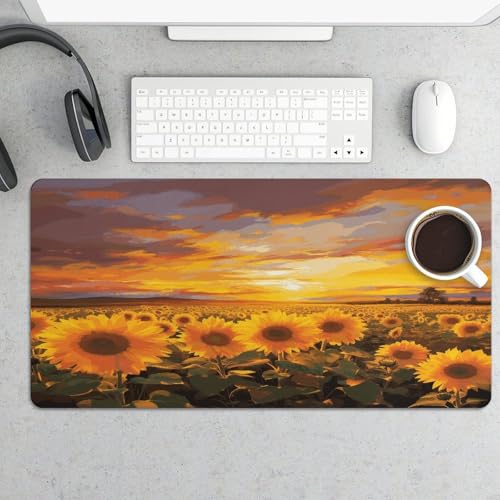 Alfombrilla para ratón grande VstaDank estilo girasol miniatura 5