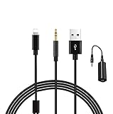 Cuando recibas el cable, comprueba la función de carga y auxiliar en un altavoz o computadora. Cualquier función no funciona, por favor póngase en contacto con nosotros para devolver y reembolsar inmediatamente.