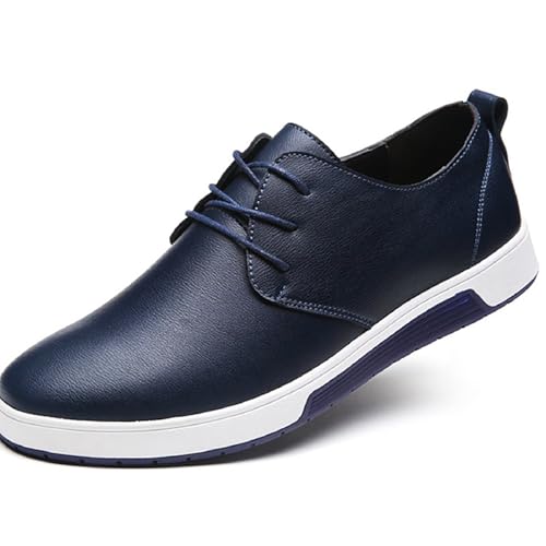 XIPAI Mens Casual Shoes Comfortable Fashion Dress Sneakers Blue US 11