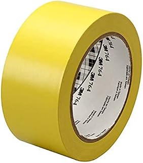 3M PVC-Klebeband 764i, 50 mm x 33 m, Gelb (24-er Pack)