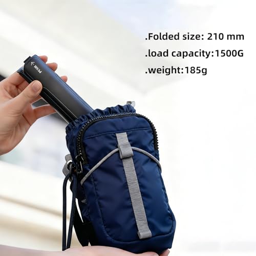 One-Click Mini Desktop Tripod for Camera, Phone & Action Cam, Adjustable Foldable Stand for Streaming, Zoom Meetings, Vlog Recording & Content Creation by HURRYFOTO - Image 3