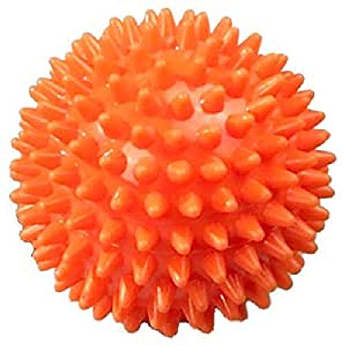 Balle picots orange Ø8 cm medium vrac