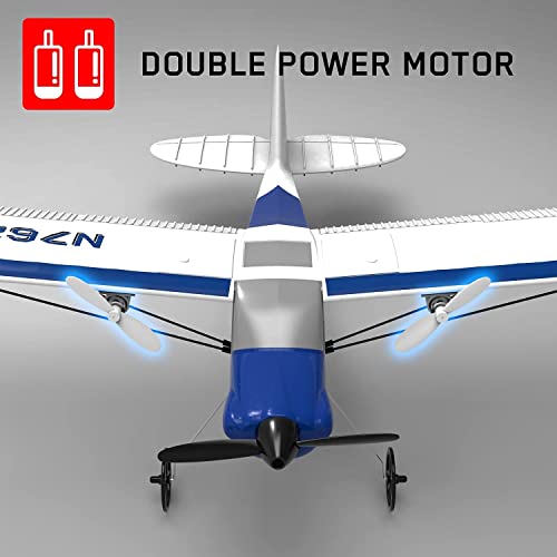 Volantexrc Rc Plane Ready To Fly For Beginners, 2.4Ghz 2-Ch Remote Control Airplane Rtf For Kids & Adults, Portable & Easy To Fly Outdoor Toy With Gyro Stabilization System & 2 Batteries (762-2) #TOP7