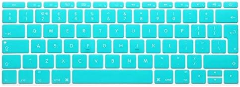 Se7enline Compatible with MacBook Pro 14 inch Keyboard Cover & 16 inch & MacBook Air 13.6 inch Keyboard Skin(UK Layout) 2021 2022 TPU Protector for M1 Pro/M1 Max/M2 A2442/A2485/A2681,Transparent/Clear