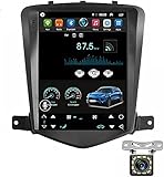 Car Radio Stereo for Chevy Cruze 2009 2010 2011 2012 2013 2014 2015 Android 9.7inch Tesla Style Screen Car in-Dash GPS Navigation RAM 1GB ROM 16GB Wireless Carplay WiFi Free Camera