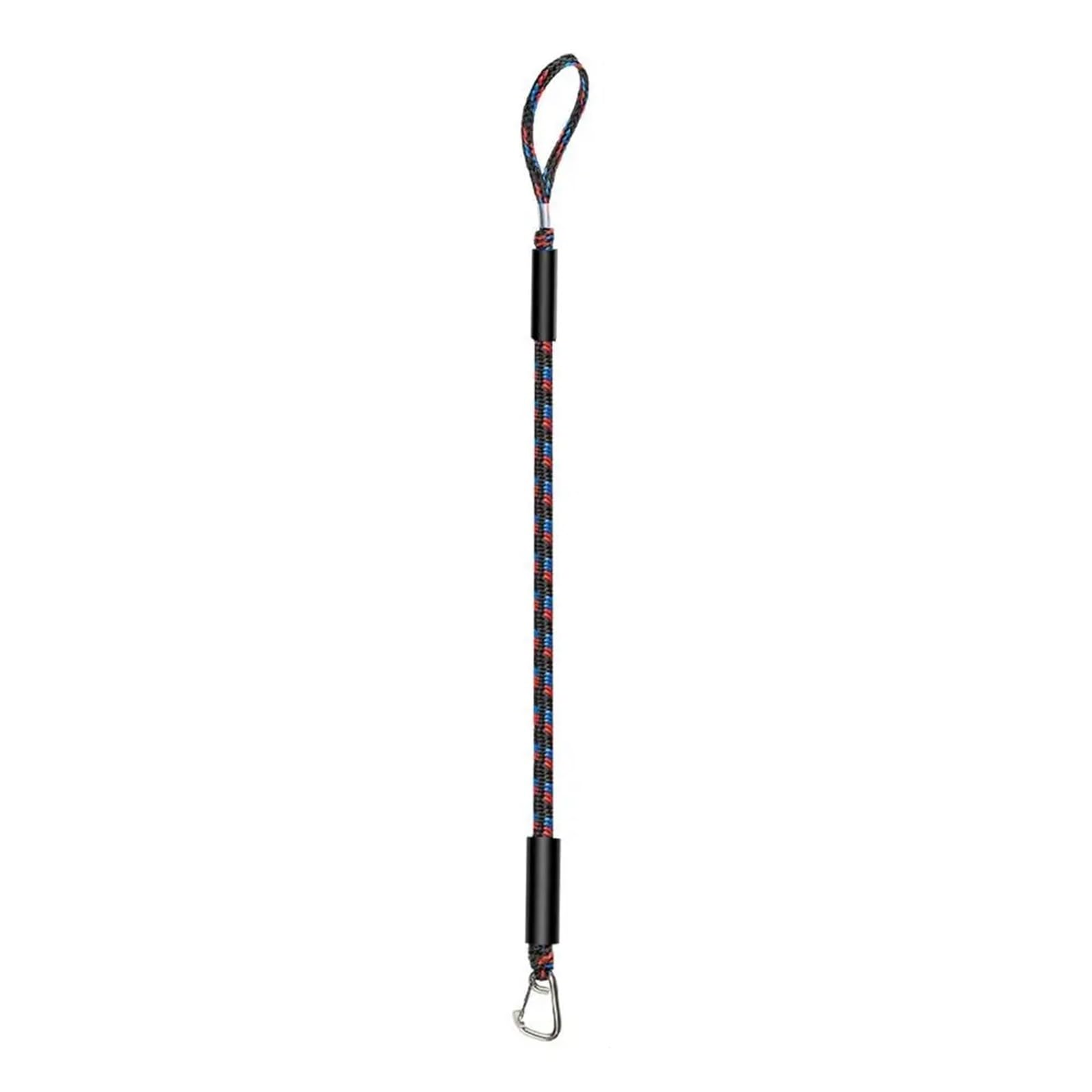 Festmacherleine 4ft Boot Bungee Dock Linien Mit Edelstahl Clip Marine Festmacher Seil for Kajak Anker Schnur Dockline Boote 2PCS(Red120cm/47.24in)