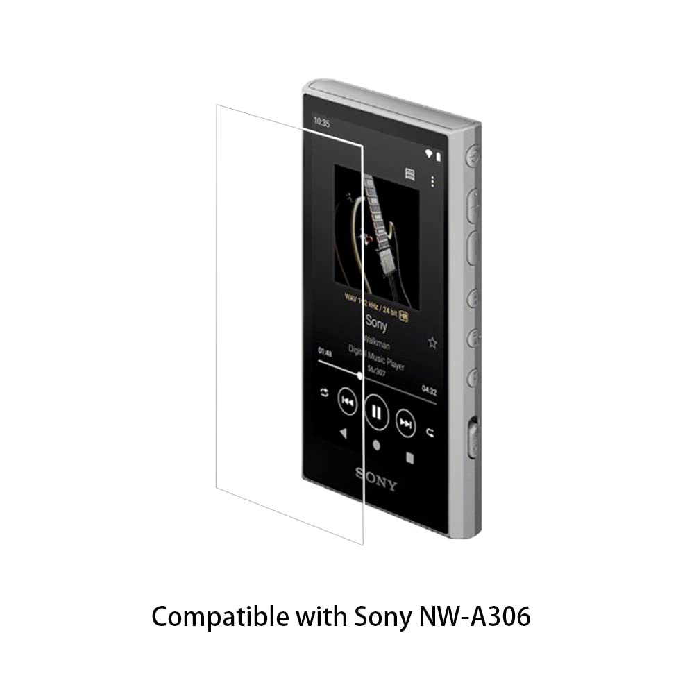 Image secondaire de Lot de 2 films en verre trempé pour Sony NW-A306 - Protection écran 9H