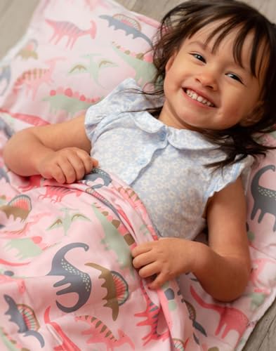 Image of Stephen Joseph, Toddler All Over Print Nap Mat with Soft Blanket and Removable Pillow for Boys & Girls, Kids Sleeping Bag for Elementary, Daycare, Preschool with Carry Handle, Camo