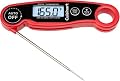 Cuisinart LCD Digital Instant Read Thermometer, Water Resistant Meat Thermometer for Home & Grill, Digital Grill Thermometer with Calibration & Backlight, Home Gadget, BBQ, Smoker, Oil Fry & Candy