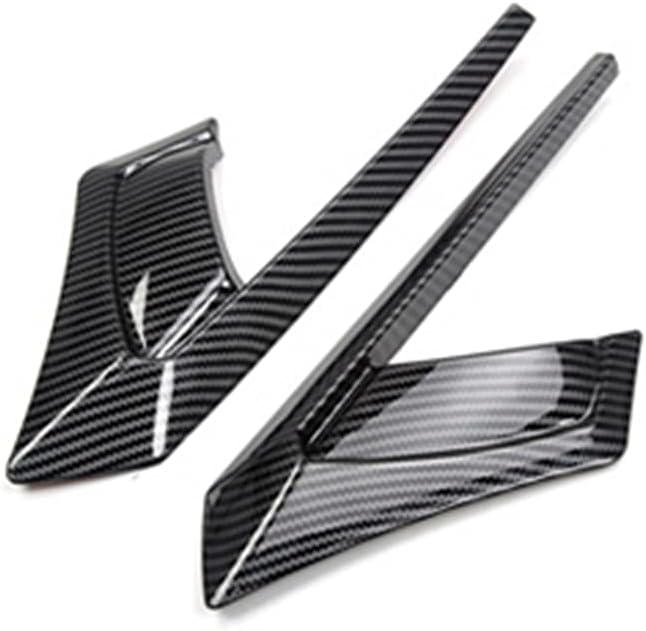 New Protective Front Fender Scoops Compatible with Tesla Model Y 2019-2023 (B-Style, Black Matt)