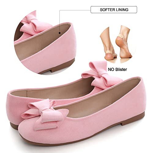 Image of Dear Time Women's Flats Shoes Bowknot Dressy Ballets Loafers Wedding Business Casual Walking Shoes
