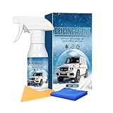 Kixolazr Enteiser Für Autofrontscheibe,120ml Schnell Langanhaltend Auto Entnebler | Auto Windschutzscheibe Entfroster | Für LKW SUV Dach Winter Zuhause Garten Outdoor Camping Tägliche Pendelstrecke