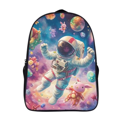 Mochila guardería pequeña de astronauta para excursiones de preescolar