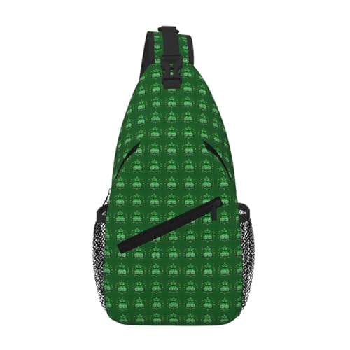 Bolsa cruzada San Patricio bandolera ligera que alivia tus hombros