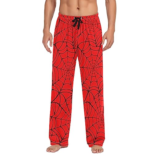 Fisyme Mens Pajama Pants Men's Pajama Bottoms Soft Sleep Lounge Pj