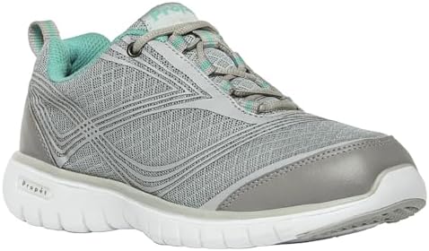 Propét Women's TravelLite Walking Shoe, Silver, 6.5 N US | Image 1
