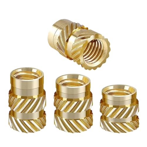 �^�J�C���T�[�g���[���b�g�i�b�g M1 M1.4 M1.6 M1.7 M2 M2.5 M3 M4 M5 M6 M8 �z�b�g�����g�M���`���ߍ��ݓ��i�b�g(Length 12mm,M4 (OD 6mm)50pcs)