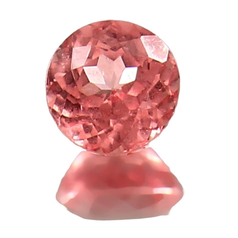 Saphir Padparadscha rond 5mm, la gemme calibrée idéale pour réussir vos sertissages de bague
