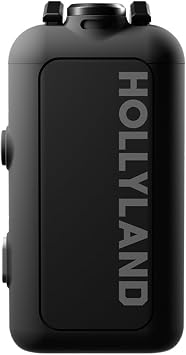 Hollyland Lark MAX 2 Ultimate Combo 2-Person Wireless Microphone System for Cameras and Mobile Devices 2TX+2RX+OWS Earphones + Charging Case Space Gray, 2.4 GHz