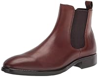 ECCO Men's City Tray Chelsea Boot, Cognac, EU 43/US 9-9.5