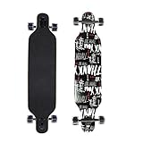 can i put longboard trucks on a skateboard deck 【Perfektes Geschenk】: Leicht mit stoßdämpfendem Ring garantiert eine reibungslose Fahrt. Keine Montage erforderlich, dieses Cruiser Skateboard ist ein ideales Geschenk für Jungen und Mädchen. Es ist perfekt für Straßen, Pools und Parks. Es ist solide gebaut und für die Ewigkeit konzipiert.