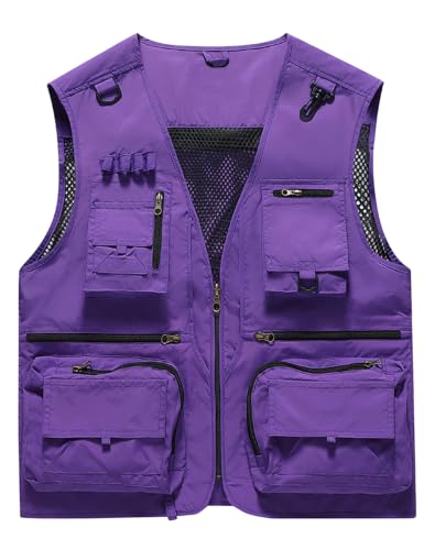 Women's Outdoor Breathable Multiple Pockets Vest